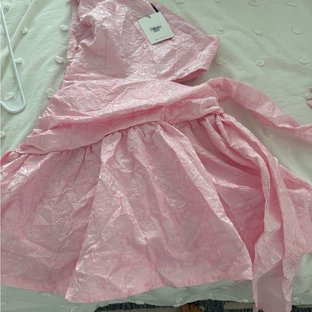 Hello Molly Pink Mini Dress